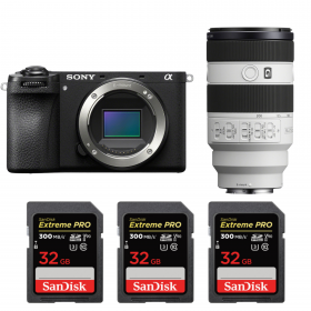 Sony A6700 + FE 70-200mm f/4 Macro G OSS II + 3 SanDisk 32GB Extreme PRO UHS-II SDXC 300 MB/s-1