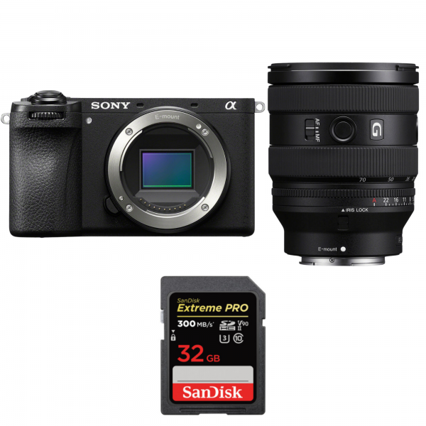 Sony A6700 + FE 20-70mm f/4 G + 1 SanDisk 32GB Extreme PRO UHS-II SDXC 300 MB/s-1