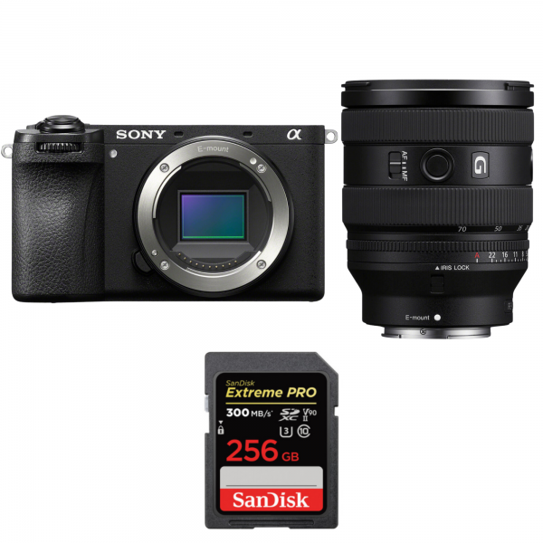 Sony A6700 + FE 20-70mm f/4 G + 1 SanDisk 256GB Extreme PRO UHS-II SDXC 300 MB/s|MCZ DIRECT