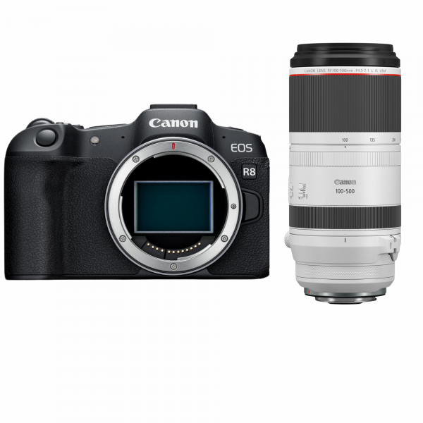 Canon EOS R8 + RF 100-500mm f/4.5-7.1 L IS USM-1